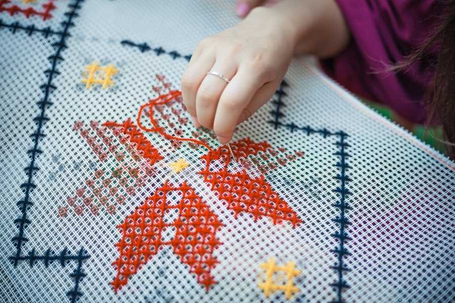 embroidery fashion upcycle