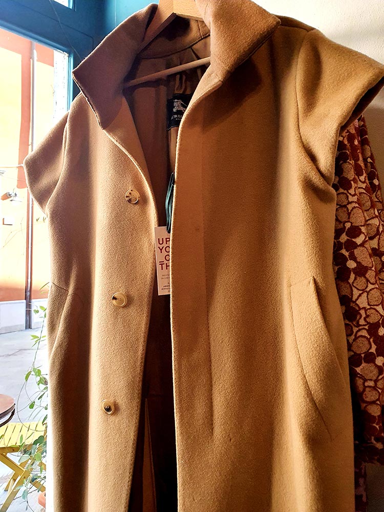 Upcycle Burberry Jacket Gracie Opulanza fashion