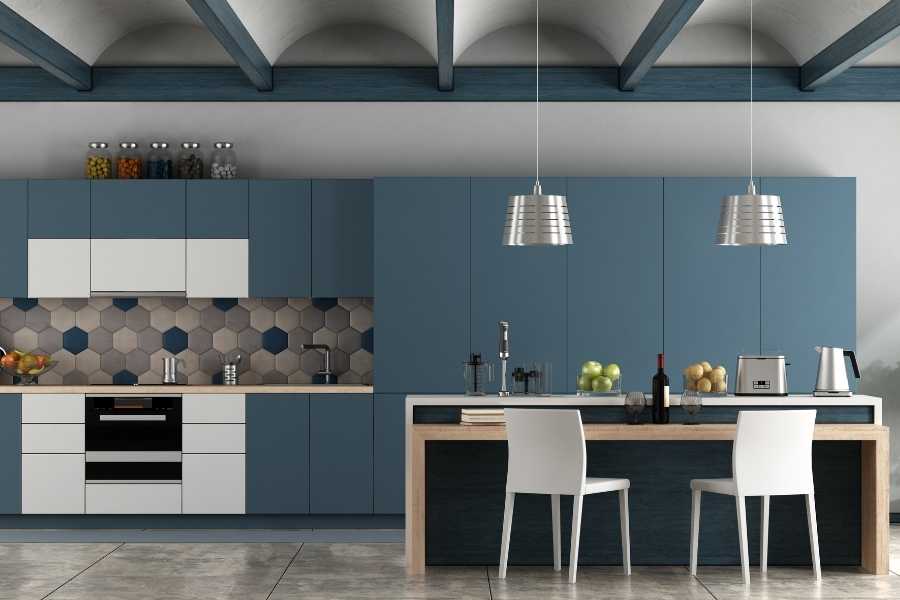 open kitchen and lounge 2021