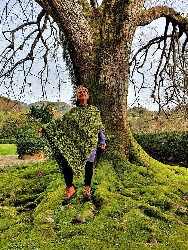 Green moss gracie opulanza Tuscany 2021 150 year old tree wool (1