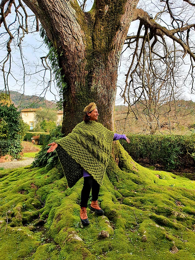 Green moss gracie opulanza Tuscany 2021 150 year old tree wool (4)