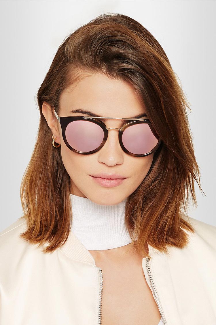 Prada's Mirrored Sunglasses (1)