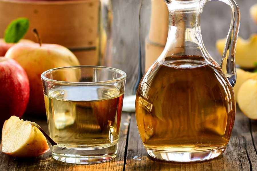 Vinegar is a surprisingly effective way to clean the smell of vintage