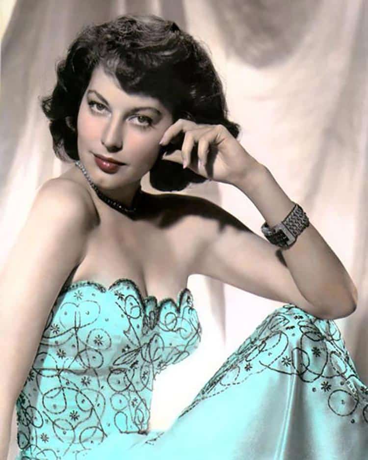 Actress Ava Gardner &ndash; a 1940s pin-up star.