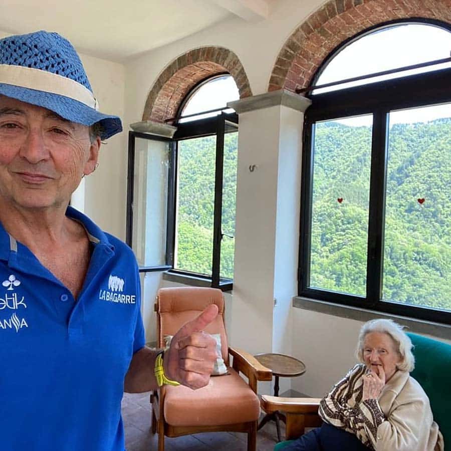 Wine & Champagne - How To Live At 94 Years Old Dario Tuscany Villa