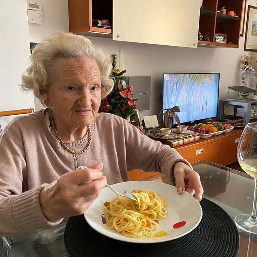 Wine & Champagne - How To Live At 94 Years Old pasta