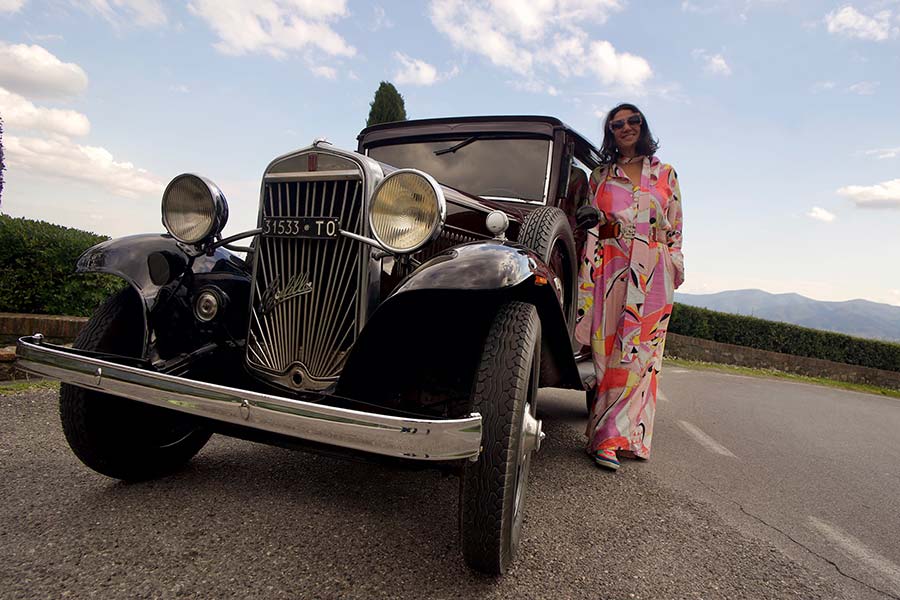 Pucci vintage print Gracie Opulanza tuscany