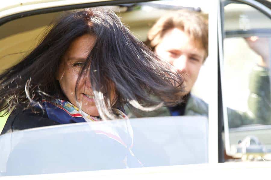 Fiat 500 Classic Car Tuscany.