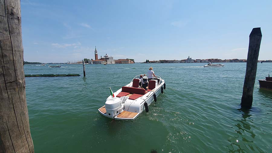 Candela Electric boat Venice 2021 Grand Canal
