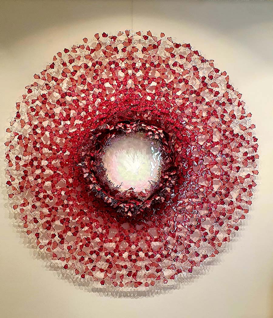 Murano Glass art butterfly venice italy (1)