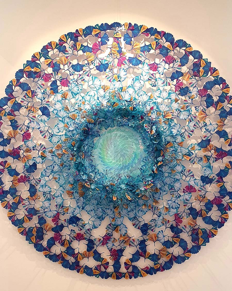 Murano Glass art butterfly venice italy (1)