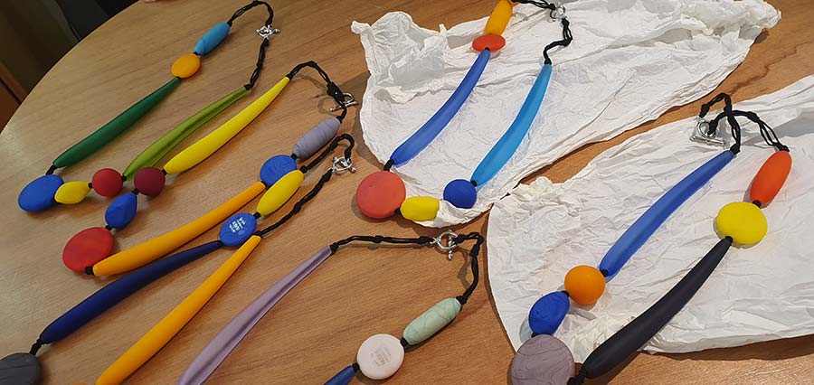 contemporary murano necklaces Gracie Opulanza