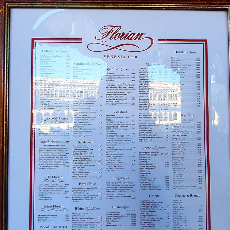 florian-cafe-venice-1720-menu
