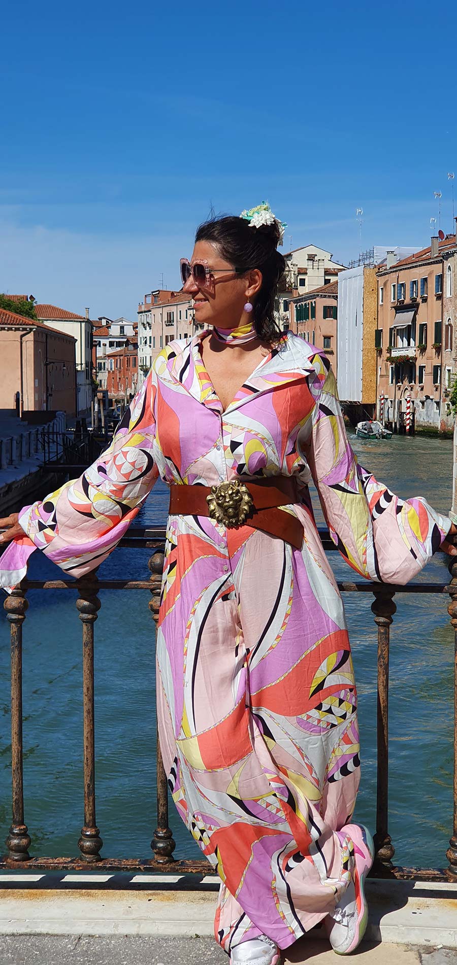 Gracie Opulanza Pucci print playsuit venice 2021 vintage (3)