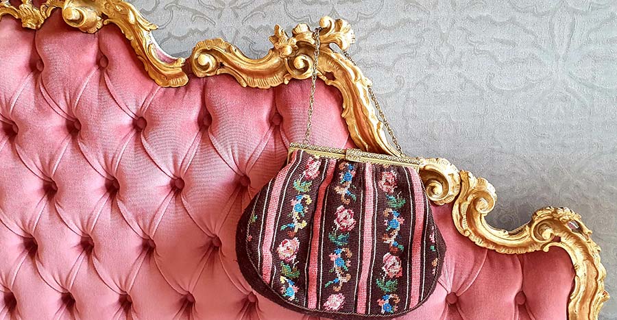 tapestry handbag Gracie Opulanza