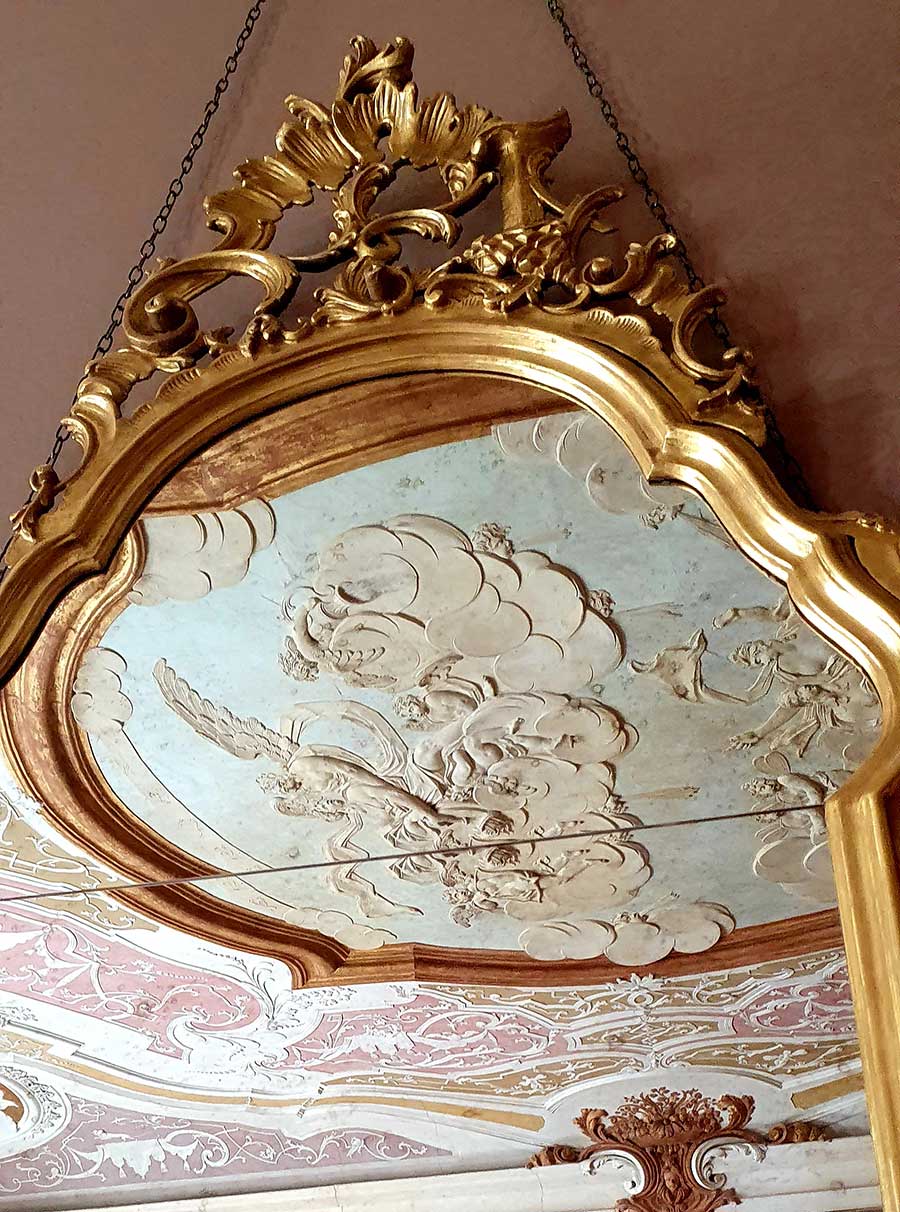 ornate ceiling 15th century venice Ca sagredo