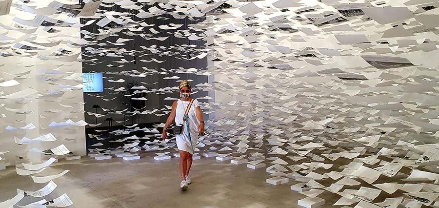 Paper waste Gracie Opulanza