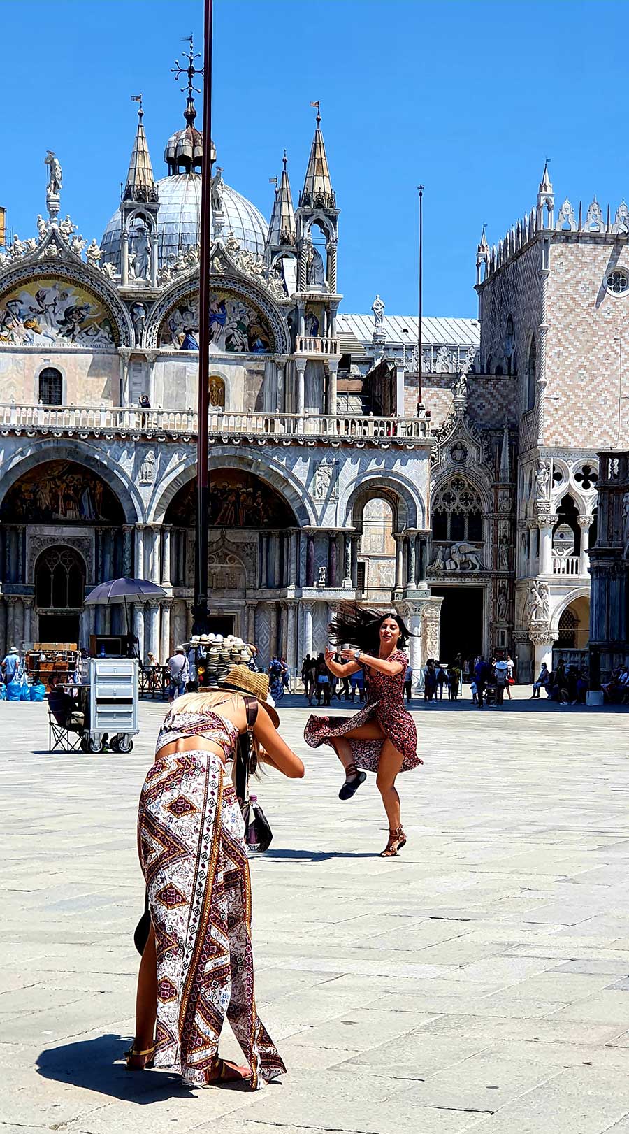 Brown dress venice