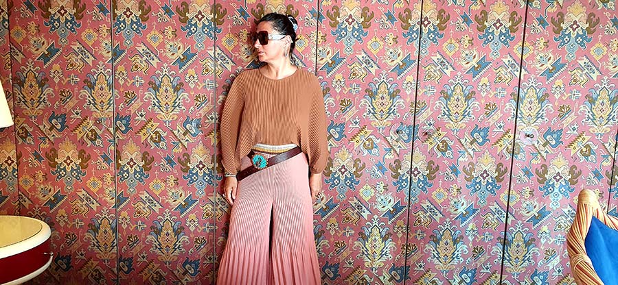 Junior Suite Hotel Excelsior wardrobe fabric doors