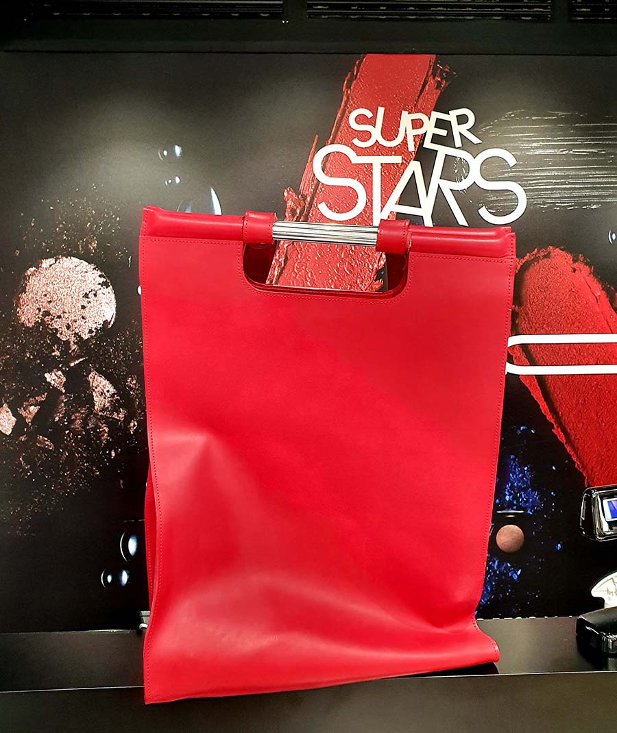 Red Leather Made In Italy Backpack Gracie Opulanza