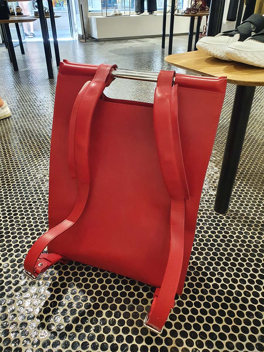 Ferrari Red backpack Gracie Opulanza
