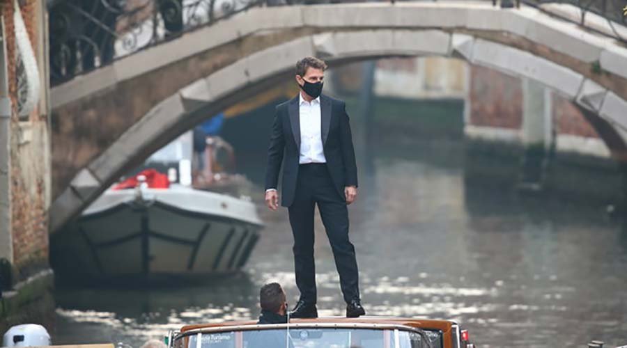 Tom Cruise Mission Impossible 7 Venice Riva speedboat