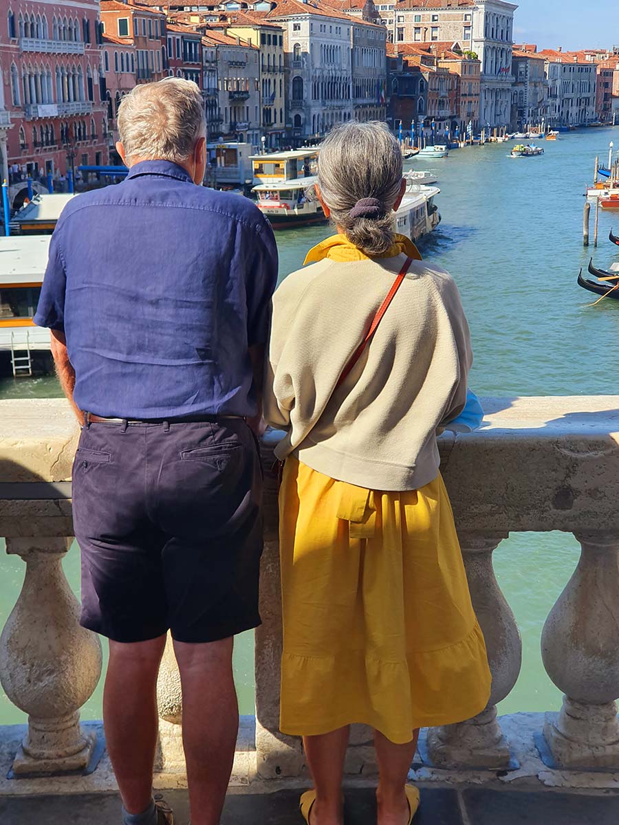 yellow dress venice at fifty