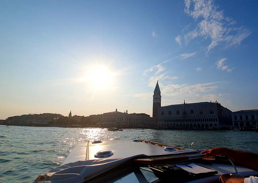 Riva speedboat Venice made in italy