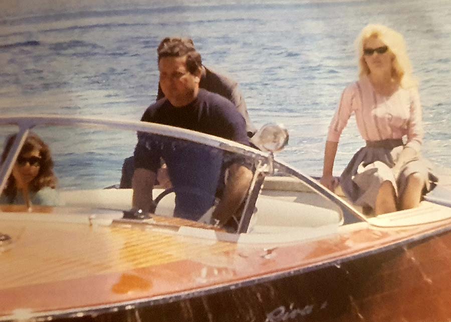 Holywood venice Riva Speedboat Venice Movie