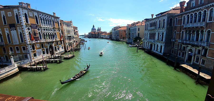 Grand Canal Rialto Bridge Venice
