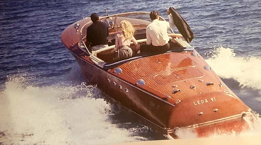 Venice riva film speedboat