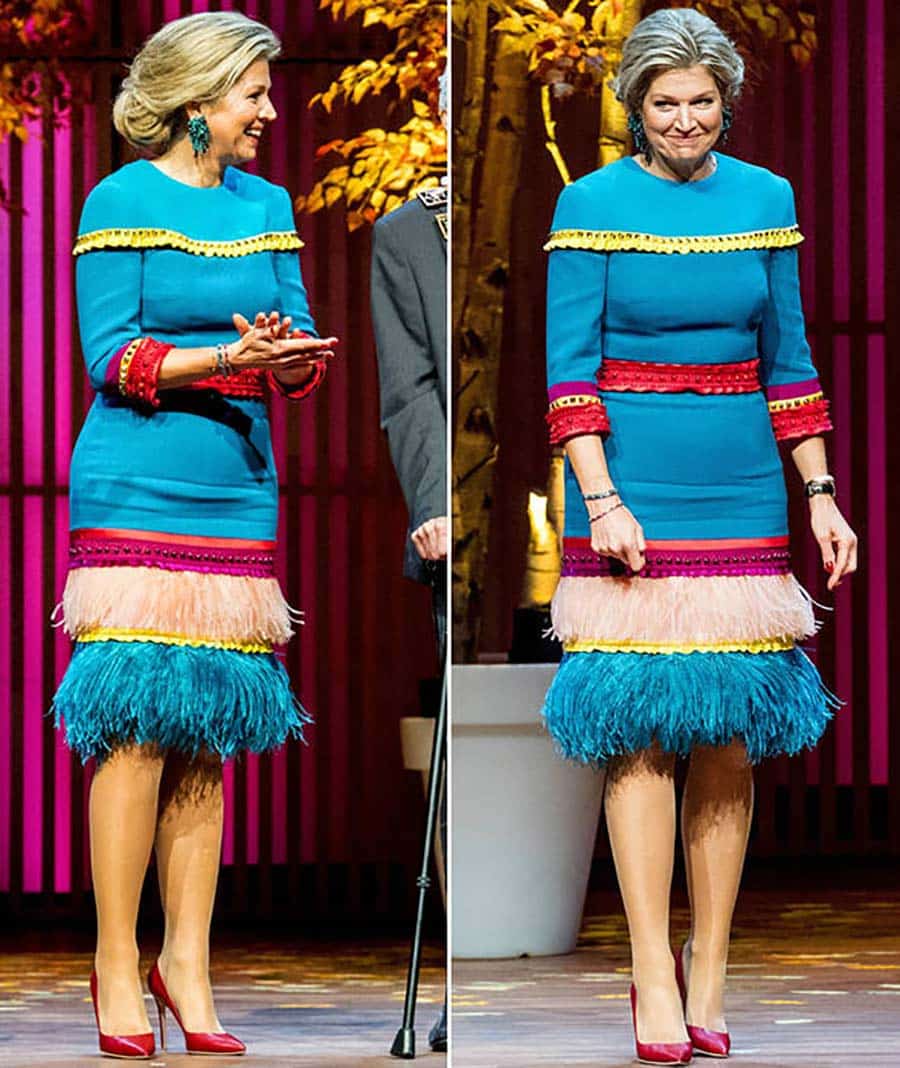 Queen Maxima Wiggle Dress