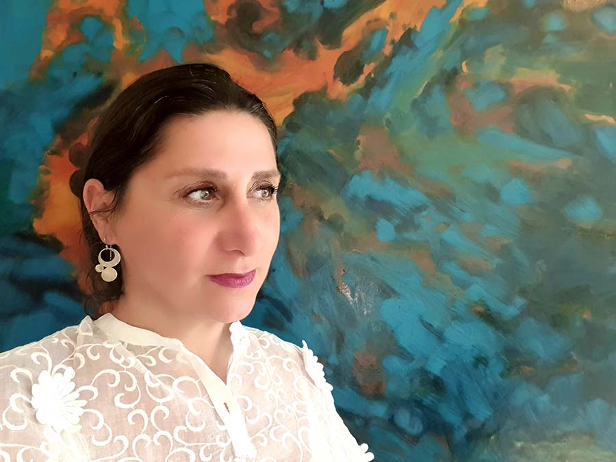 vintage white fabric blouse