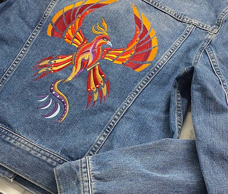 Embroidery Art – Denim Jacket Style Tips