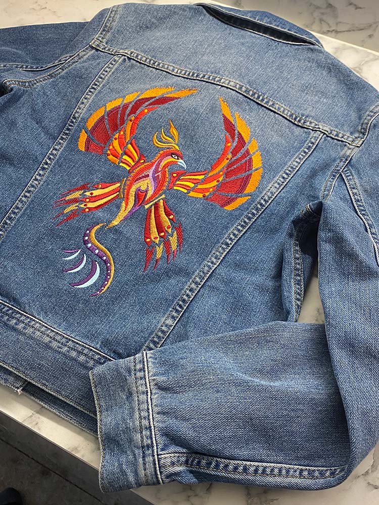 Firebird represents strength and fragility and the balance between those things