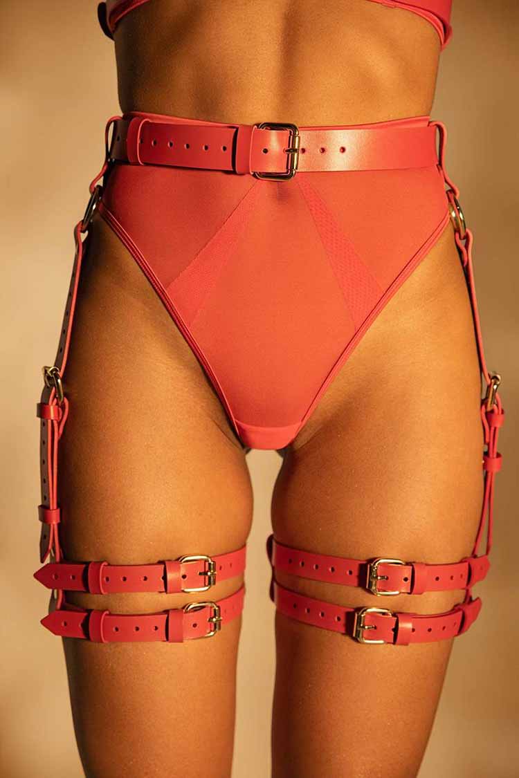 Lingerie Harness - Style Tips For Wearing A Bold Leather Harness