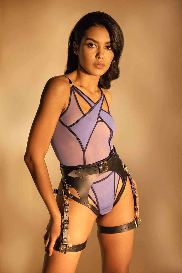 Lingerie Harness - Style Tips For Wearing A Bold Leather Harness