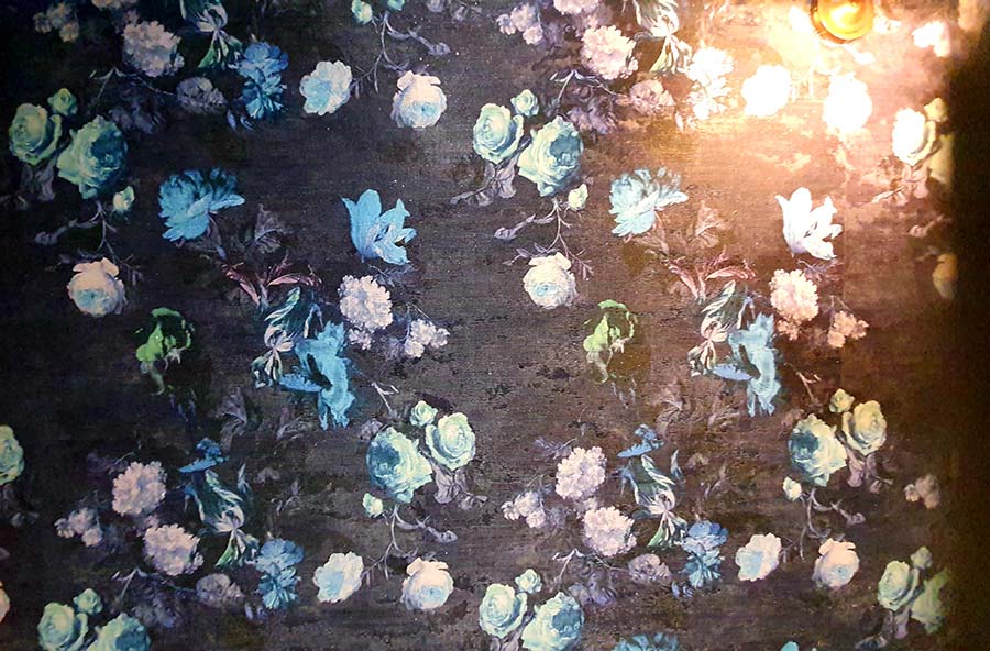 Wallpaper art interior Design Indigo The Hague