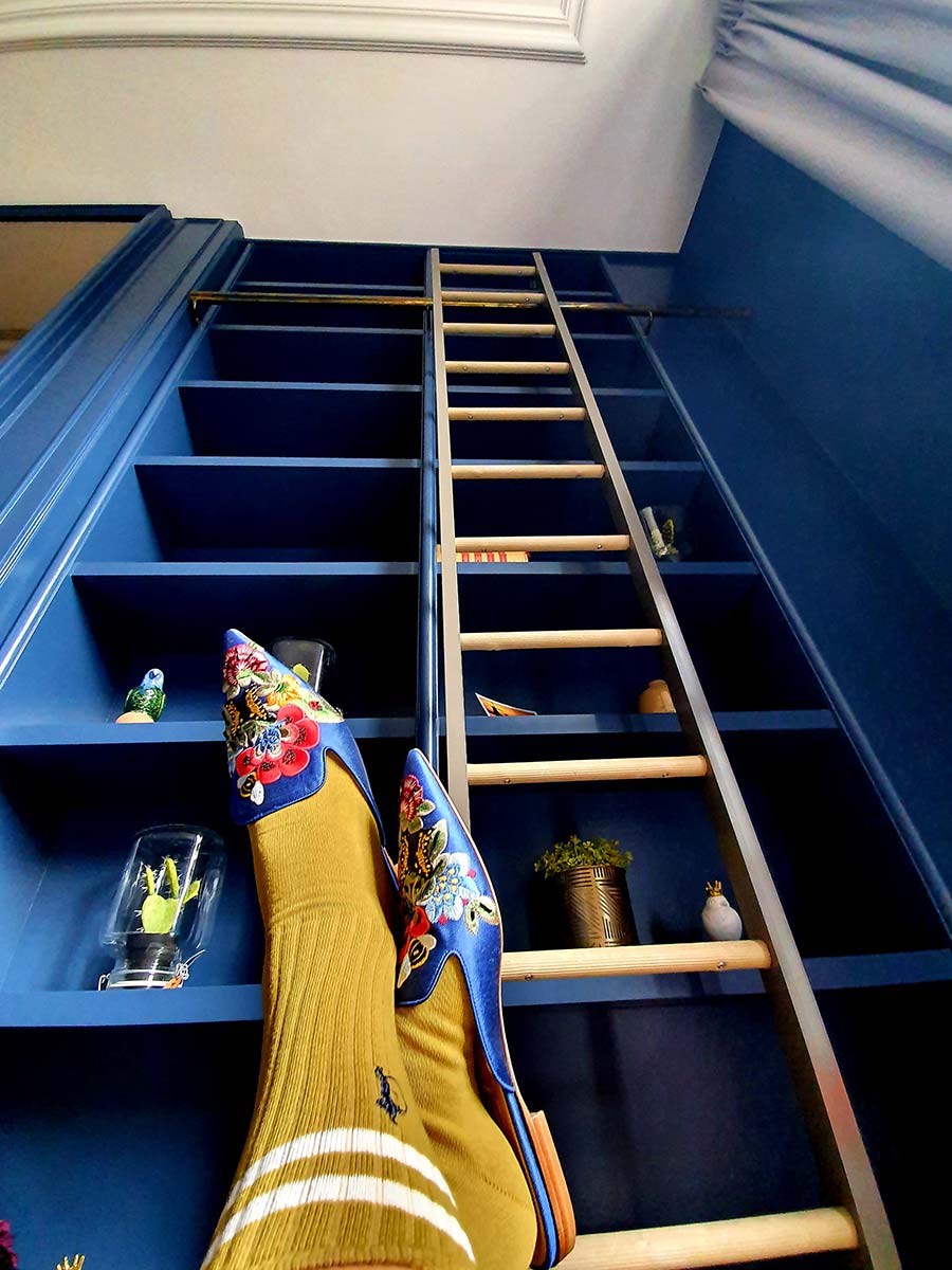 London Sock Company Alberta Ferretti mules