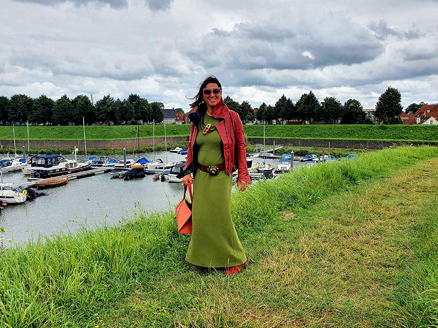 Holland 2021 gracie opulanza Ben Heart Leather jacket