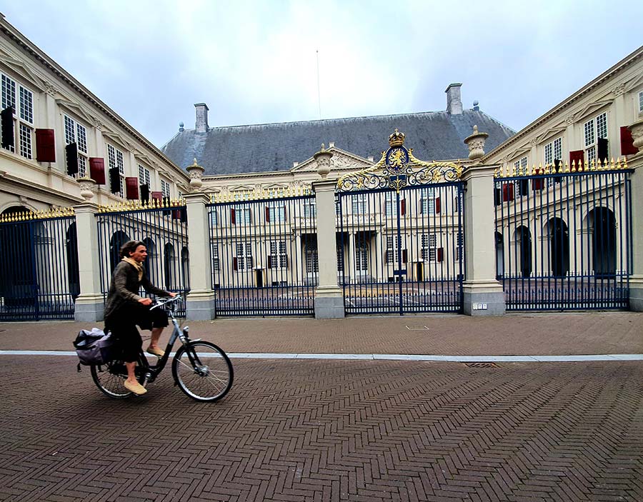 The Hague Bike Woman Holland