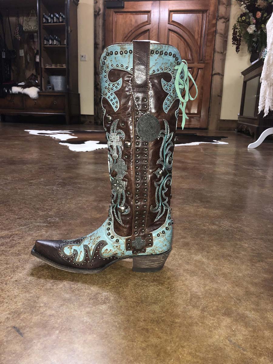 Old Ringo Leather Boots