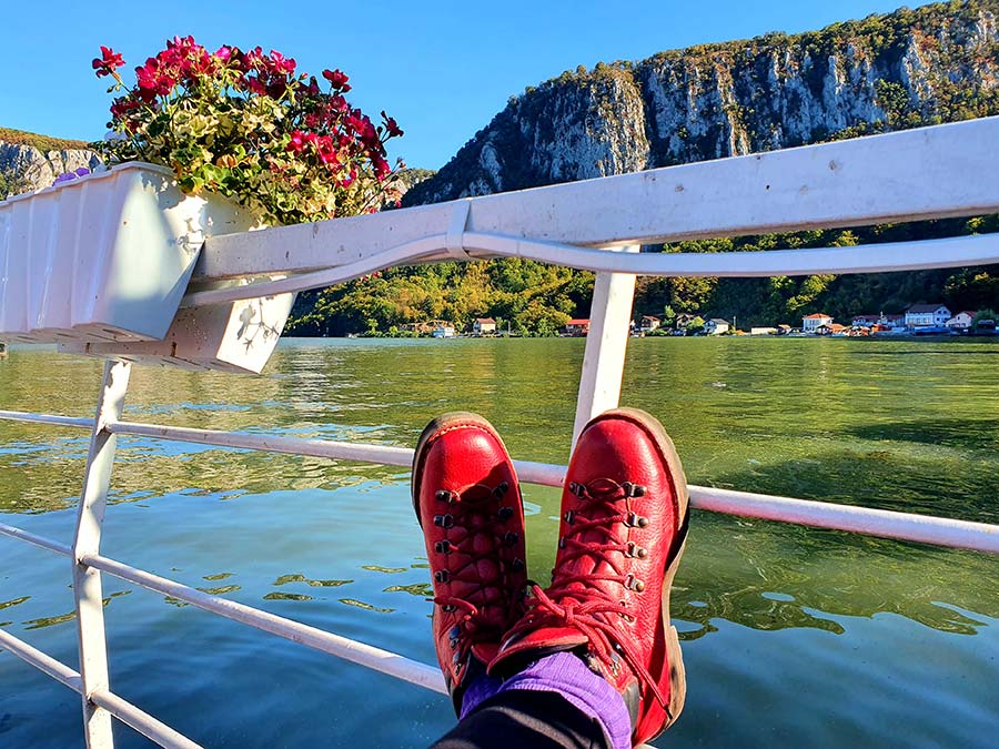 GO Red Hiking Boot Made In Italy 2021