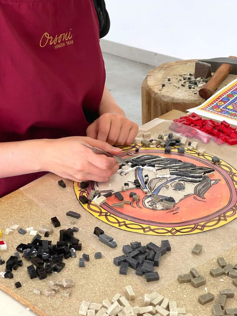 Dolce Gabbana Orsoni Venice kitchen tiles 2021 interior design made in italy (3)