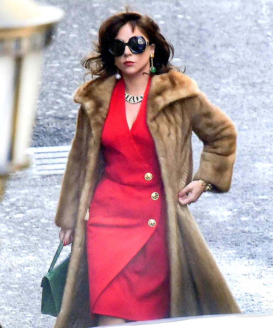 Vintage fur Lady Gaga House Of Gucci