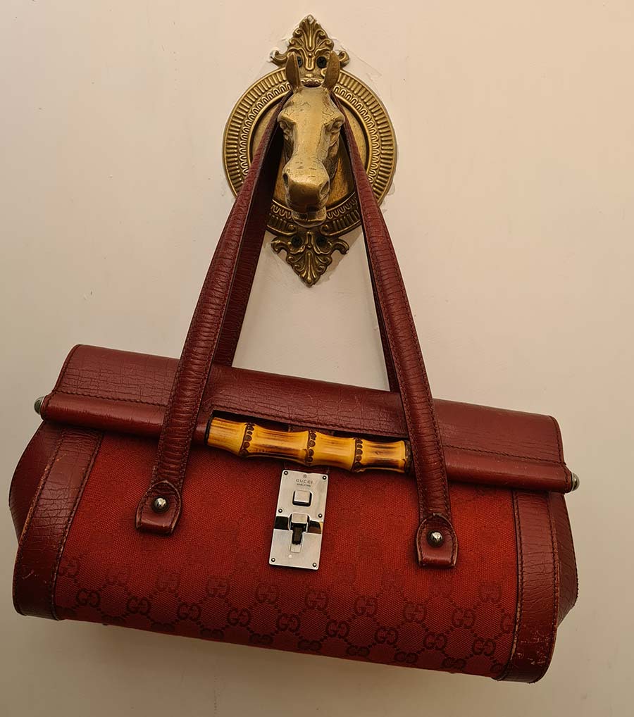 Gucci vintage tom ford bag bamboo
