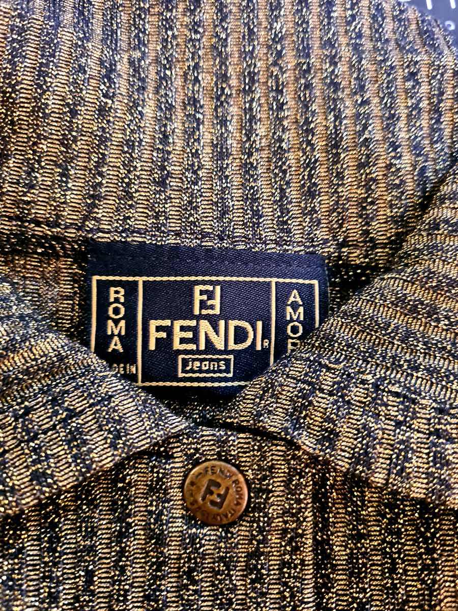 Fendi-Vintage----How-To-Spot-1980's-Garments-Gold-and-black-top