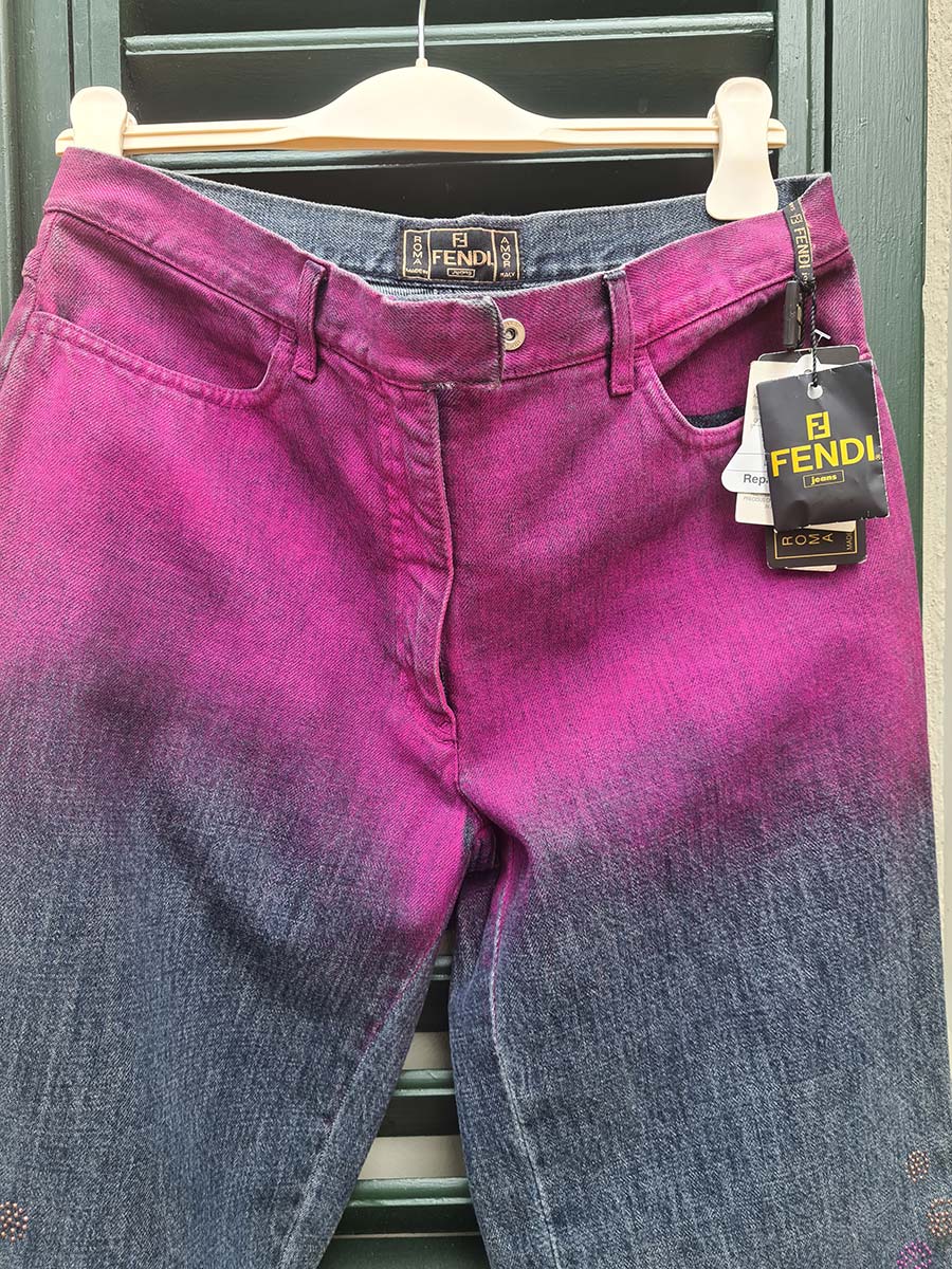 Fendi Vintage Denim - How To Spot 1980's Jeans (4)