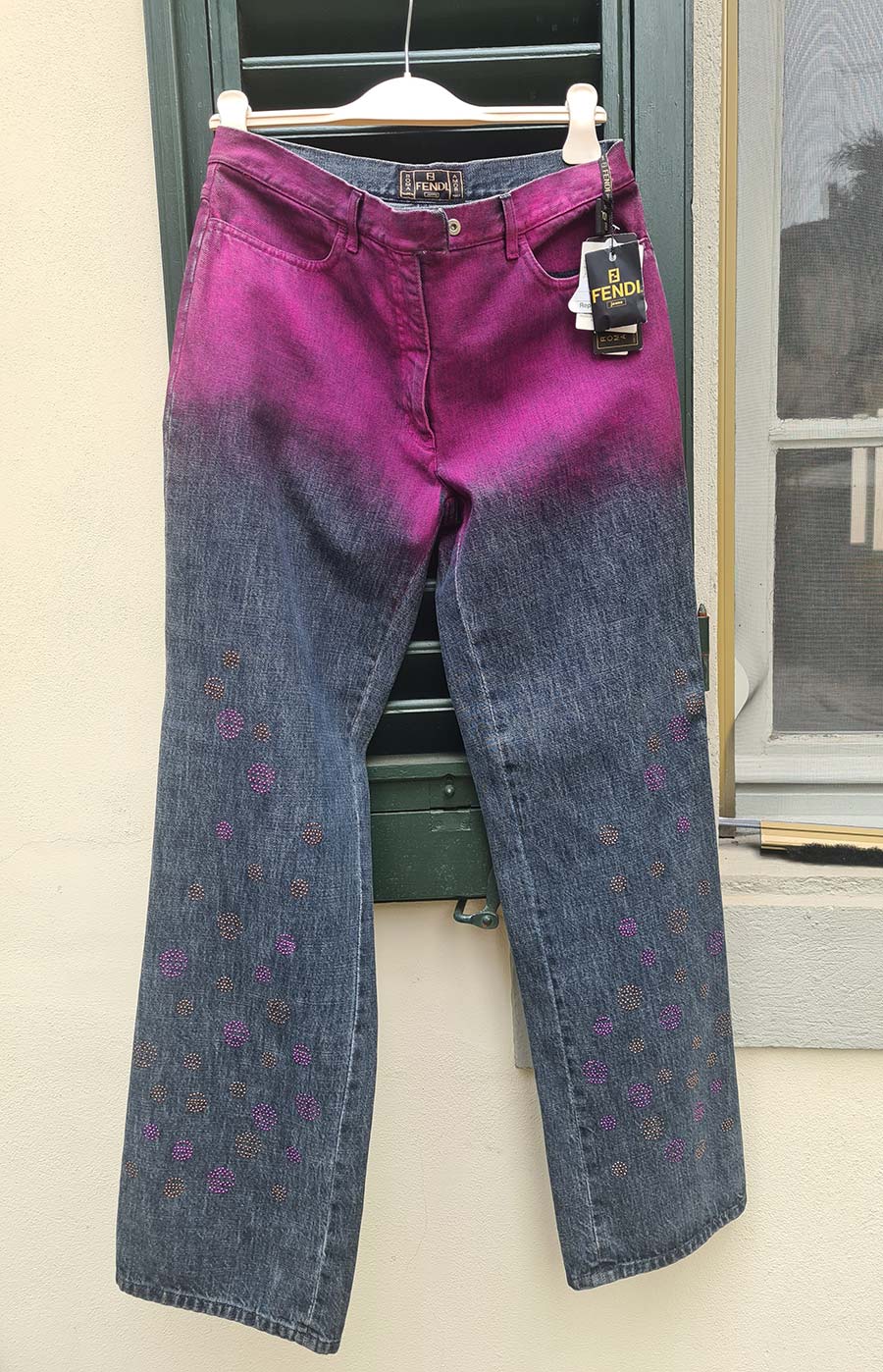 Fendi Vintage Denim - How To Spot 1980's Jeans (4)