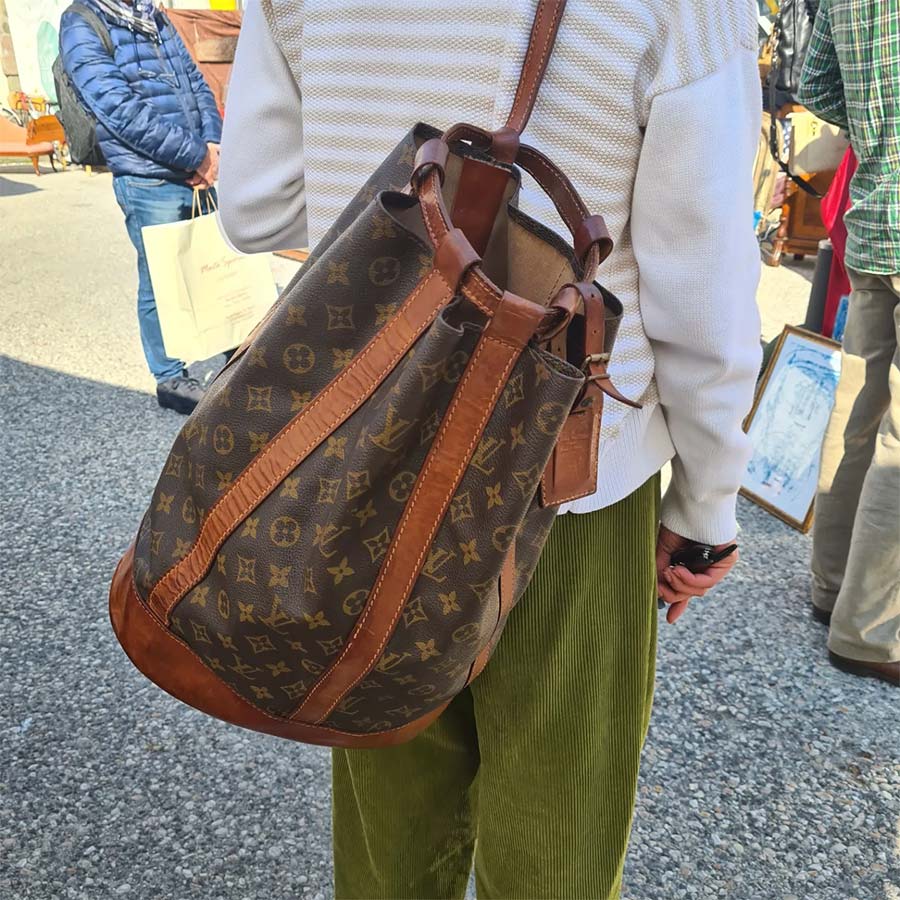 Louis Vuitton bucket vintage bag
